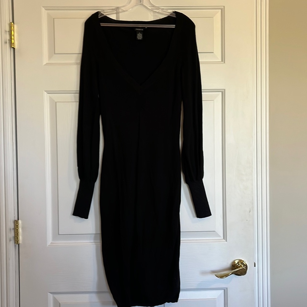 Women’s Arden B Fitted Long Sleeve Dress Size Small